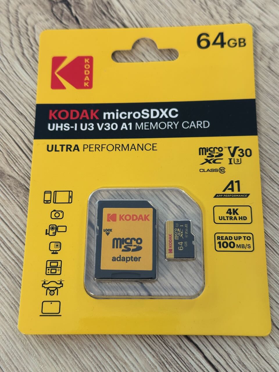 Carte SG Kodak 64Go 14,90€