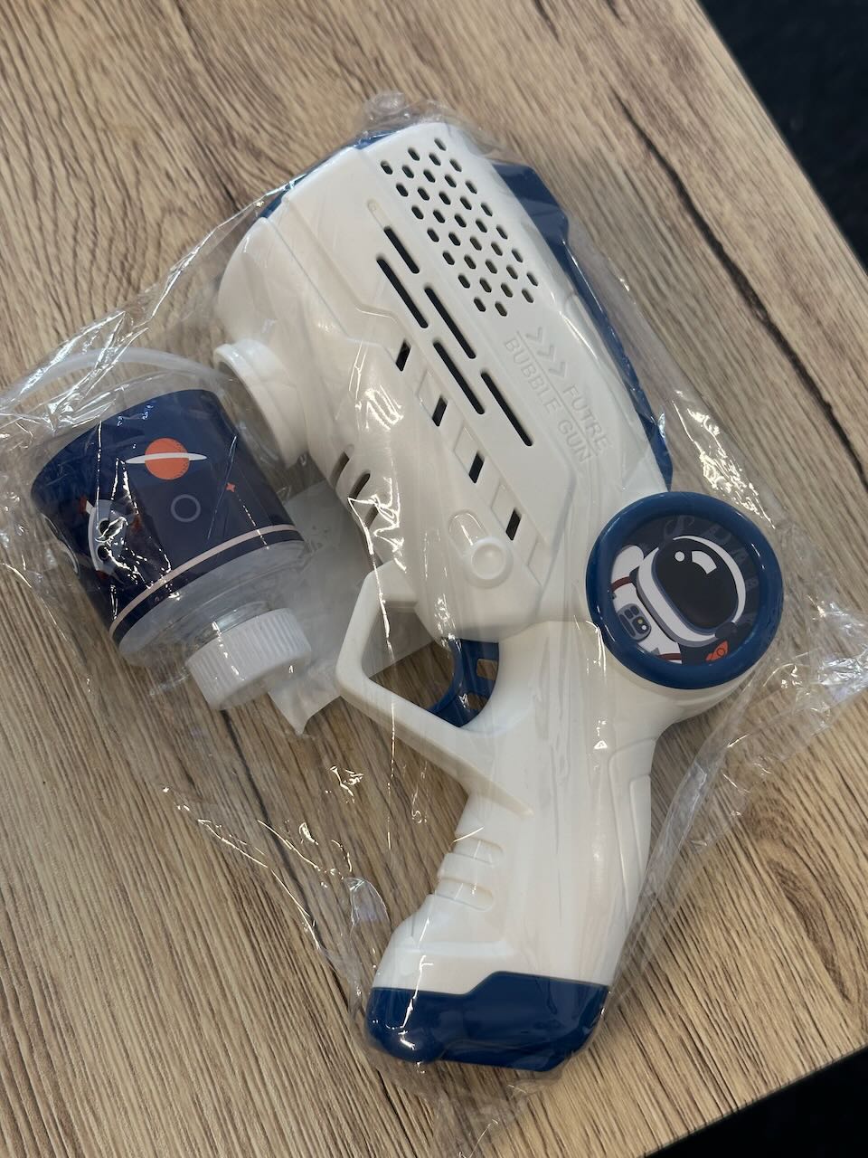 Pistolet à bulles Bleu